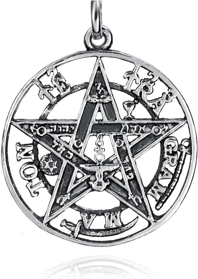 Tetragramaton - colgante de plata